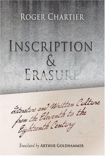 Tapa de Inscription and erasure