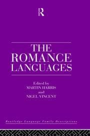 Tapa de The Romance languages