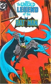 Tapa de The Untold Legend of the Batman