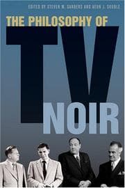 Tapa de The philosophy of TV noir