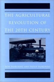 Tapa de The agricultural revolution of the 20th century