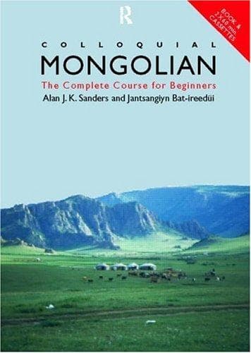 Tapa de Colloquial Mongolian