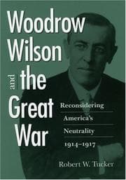 Tapa de Woodrow Wilson and the Great War