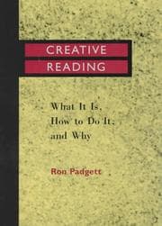 Tapa de Creative reading