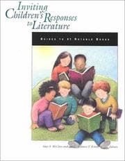 Tapa de Inviting children's responses to literature