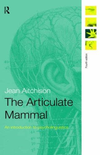 Tapa de The articulate mammal