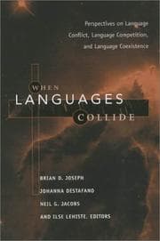 Tapa de When Languages Collide: Perspectives on Language Conflict, Competition, and Language Coexistence