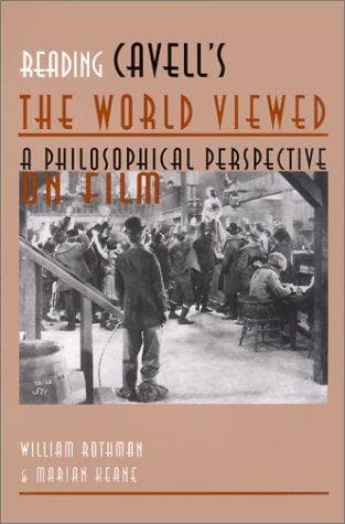 Tapa de Reading Cavell's The world viewed