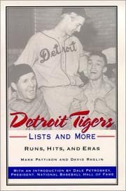 Tapa de Detroit Tigers lists and more