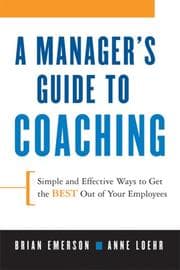 Tapa de A manager's guide to coaching