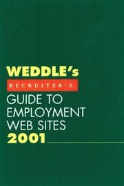 Tapa de Weddle's Recruiter's Guide to Employment Web Sites 2001