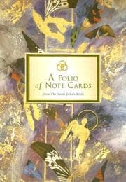 Tapa de Saint John's Bible Note Cards