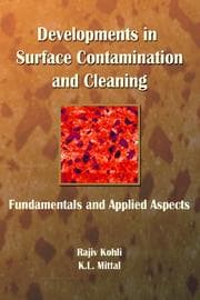 Tapa de Developments in surface contamination and cleaning