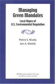 Tapa de Managing Green Mandates