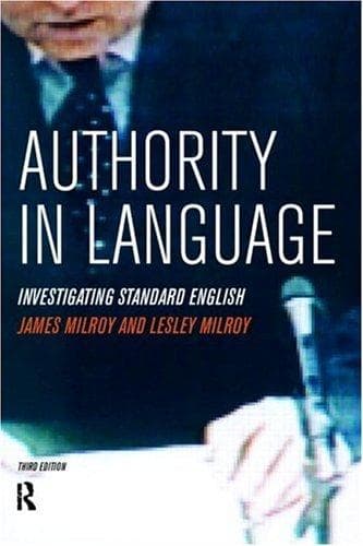 Tapa de Authority in Language