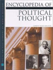 Tapa de Encyclopedia of Political Thought (Facts on File Library of World History)