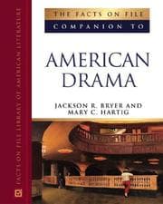 Tapa de The Facts on File companion to American drama