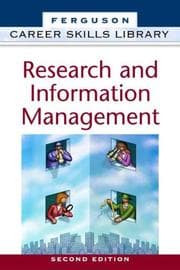 Tapa de Research and information management
