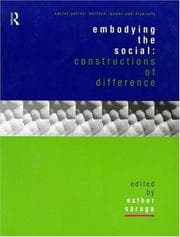 Tapa de Embodying the Social
