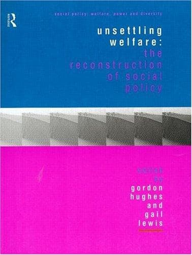 Tapa de Unsettling Welfare