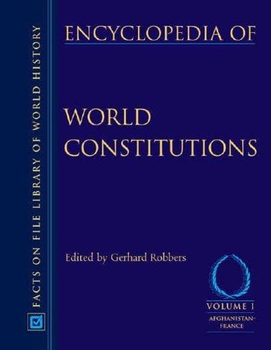 Tapa de Encyclopedia of world constitutions