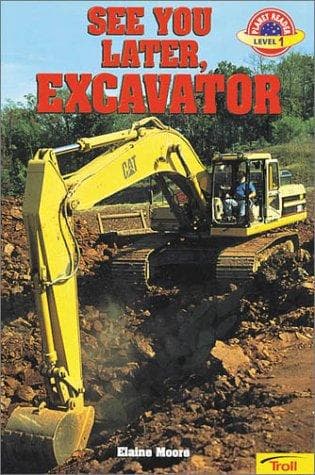 Tapa de See You Later Excavator (Planet Reader Level 1)