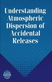 Tapa de Understanding Atmospheric Dispersion of Accidental Releases