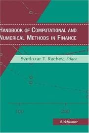 Tapa de Handbook of computational and numerical methods in finance