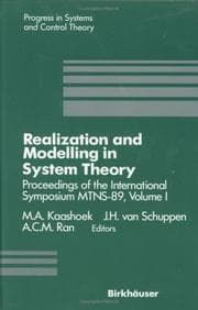 Tapa de Realization and Modelling in System Theory