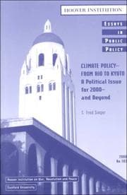 Tapa de Climate Policy--From Rio to Kyoto