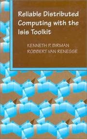 Tapa de Reliable distributed computing with the Isis toolkit