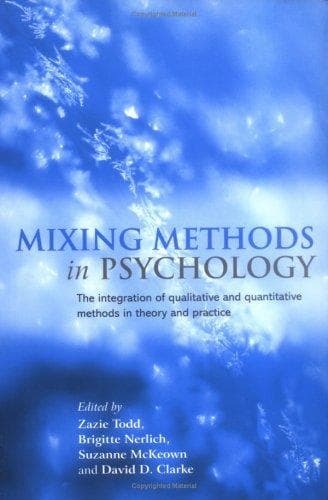 Tapa de Mixing Methods in Psychology