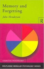 Tapa de Memory and Forgetting