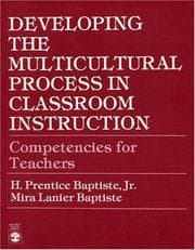 Tapa de Developing the multicultural process in classroom instruction