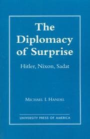 Tapa de The Diplomacy of Surprise