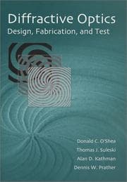Tapa de Diffractive optics