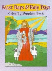 Tapa de Feast Days and Holy Days Color-by-Number Book