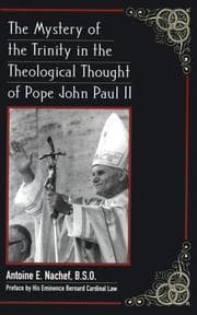 Tapa de The mystery of the Trinity in the theological thought of Pope John Paul II