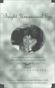 Tapa de "Bright unequivocal eye"