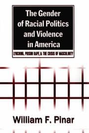 Tapa de The gender of racial politics and violence in America