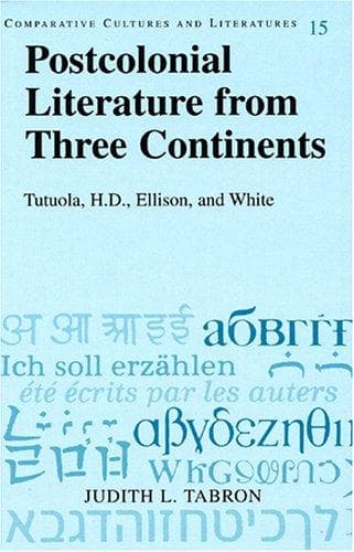 Tapa de Postcolonial literature from three continents