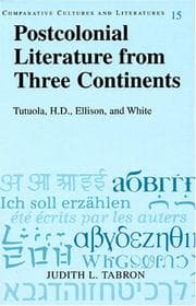 Tapa de Postcolonial literature from three continents