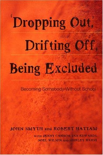 Tapa de "Dropping out," drifting off, being excluded