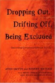 Tapa de "Dropping out," drifting off, being excluded