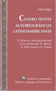 Tapa de Cuatro textos autobiográficos latinoamericanos