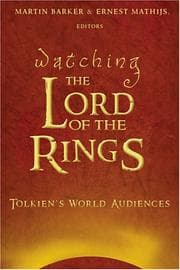 Tapa de Watching the Lord of the rings