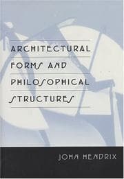 Tapa de Architectural Forms and Philosophical Structures