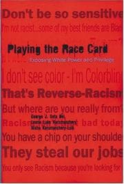 Tapa de Playing the race card