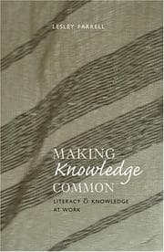 Tapa de Making Knowledge Common