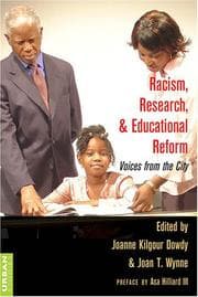 Tapa de Racism, research, and educational reform